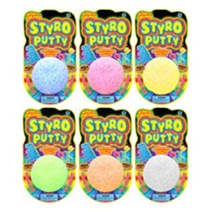 Karanlıkta Parlayan Köpük Top Stres Oyuncağı Eğlenceli Putty