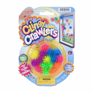Clingy Crawlers Krtlı Yapışkan Top Oyuncak Seti 16 Parça