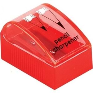 Çift Delikli Kapaklı Kalemtıraş (İki Boyutlu Kalemler İçin)