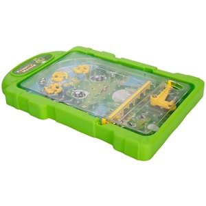 Kurbağa Temalı Mini Pinball Zeka ve Beceri Oyunu - Çocuklar İçin Eğlenceli Arcade