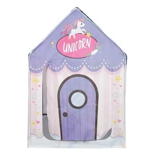 Sunman Unicorn Tema Çocuk Oyun Çadırı - 100x70x100 cm (S00004848)