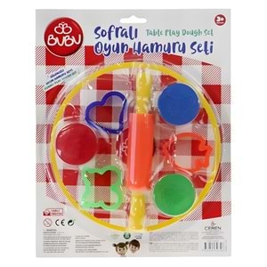 BU-BU SOFRALI OYUN HAMURU SETİ (3X15GR.)