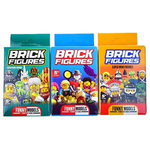 Brick Figures 12’li Paket | Sürpriz Lego Uyumlu Mini Figürler