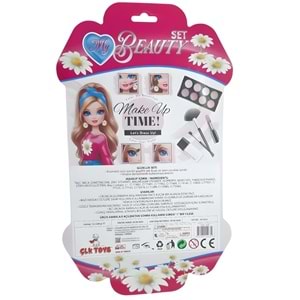 CLK-433 PAPATYA TEKLİ KARTELA MAKYAJ SETİ