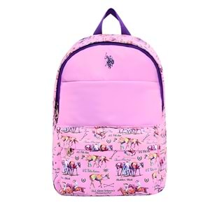 Dönmezler U.S. Polo 2024 Piedra Sırt Çantası – Pembe Okul Çantası