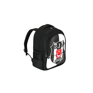 Beşiktaş Lisanslı Büyük BJK 1903 Logo Desenli Suni Deri Sırt Çantası