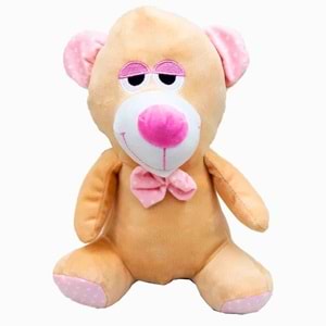 Halley 26 cm Yorgun Gözlü Hayvan Peluş Oyuncaklar (Asorti)