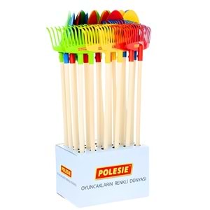 Polesie Bahçe Aletleri – Kürek ve Tırmık (Asortili Tekli Gönderim)