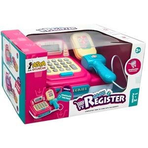 Pilli Yazar Kasa Oyuncak – Barkod Okuyuculu Market Kasa Seti | A8239 / CF8217-18