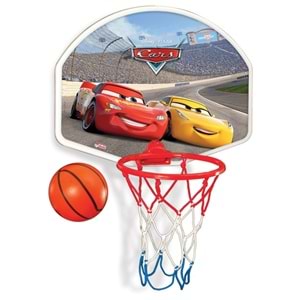 Dede Disney Cars Orta Boy Pota ve Top Seti - Duvara Monte Edilebilir (01524)