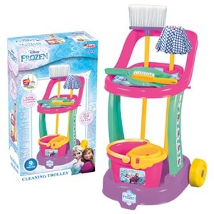 03596 FROZEN TEMİZLİK ARABASI