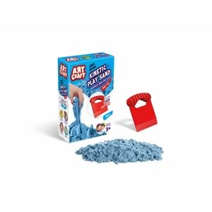 Aksesuarlı Mavi Kinetik Oyun Kumu 500 gr