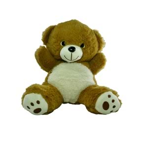 Vardem 23 cm Peluş Ayı Panda 3 Asorti Yumuşak Oyuncak 30453-22S1
