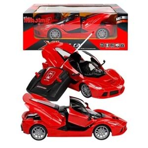 1:16 Ölçekli Şarjlı Uzaktan Kumandalı Spor Araba - Kapıları Açılan R/C Oyuncak