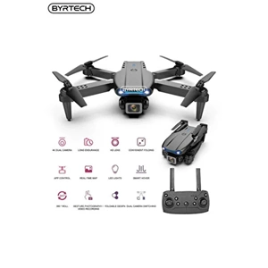 S21 Astro Taşıma Çantalı 720P Kameralı Katlanabilir Drone