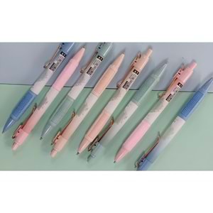 VX301 0.7 mm Pastel Tükenmez Kalem – Yumuşak Yazım ve Metal Klipsli (Tek Adet)