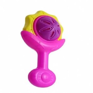 Bebek Papatya Çıngırak - Diş Kaşıyıcı ve Kavrama Geliştirici Oyuncak