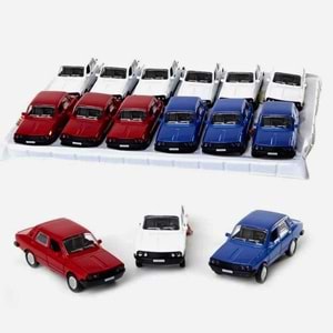 Birlik Metal Çek-Bırak Toros Araba Oyuncak (Havalı Korna Sesli) 002-BRL16