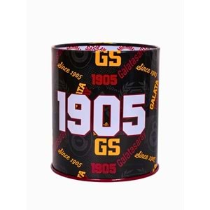 ÖZKARA Galatasaray Lisanslı Metal Kalemlik - 1905 Desenli Silindir Kalem Kutusu