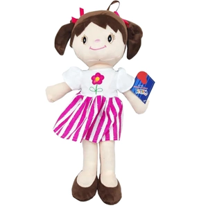 Haley 50 Cm Büyük Bez Bebek 78775 Yumuşak Kumaş Oyuncak Bebek