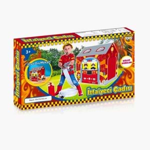 İtfaiyeci Oyun Çadırı Oyun Evi (95x72x102 cm)