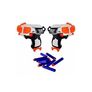 6060 2’li Nişancı 5 Dart Fırlatıcı Oyuncak Tabanca Seti