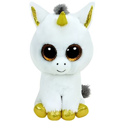 Mega Pegasus White Unicorn Orta Boy Peluş Oyuncak