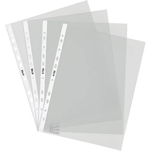 Şeffaf Poşet Dosya – Tekli A4 Sunum Dosyası – Delikli Koruyucu Kılıf