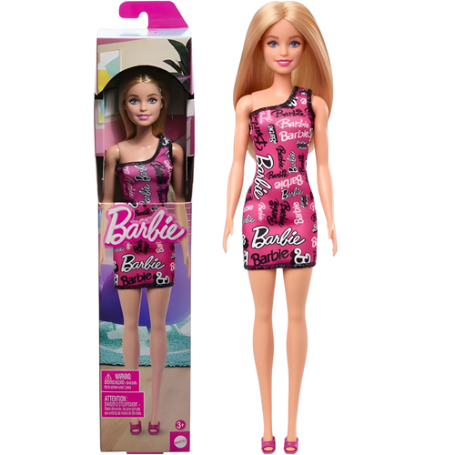 HRH07 Şık Barbie Sarışın Bebek | Kız Çocuk Bebek Oyuncak