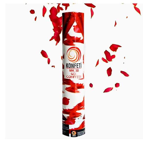 Gül Konfeti – Kırmızı Yapraklı Kutlama Konfetisi