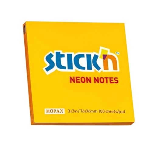 GIPTA STICKN 76x76 NEON TURUNCU 100YP