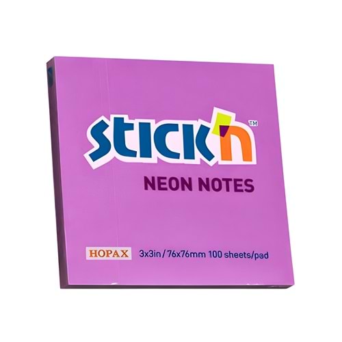 GIPTA STICKN 76x76 NEON MOR 100 YP