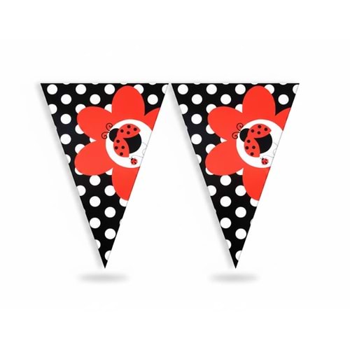 Üçgen Flama FLM004 -Uğur Böceği-