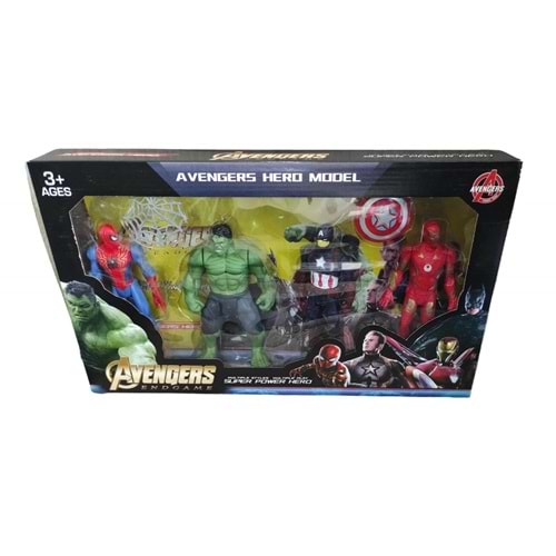 Süper Hero Kahramanlar 4’lü Aksiyon Figür Seti
