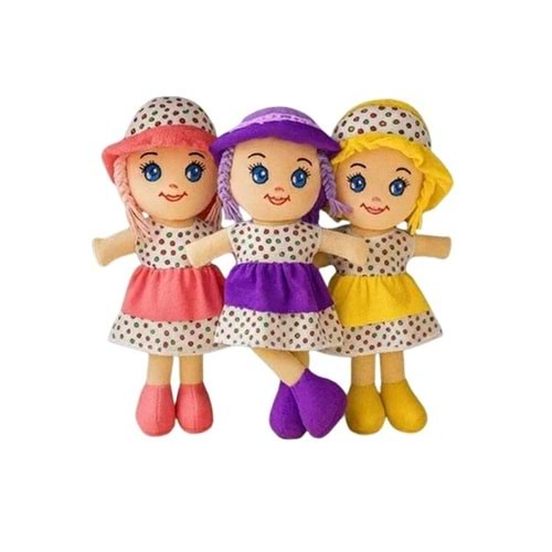 Bez Bebek 40 cm Yumuşak Oyuncak Kız Bebek
