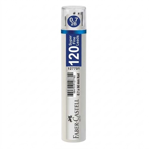 FABER-CASTELL Grip Super Fine Yedek Uç 0.7 mm 2B Sertlik 120 Adet