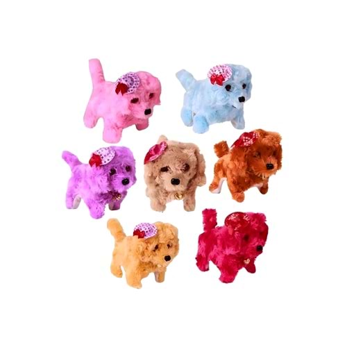 Peluş Yürüyen Köpek – Sesli ve Kuyruk Sallayan Oyuncak Köpek