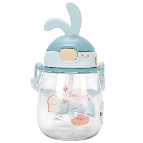 SHOTAY RABBIT TRITAN MATARA 600 ML. (4 ASS.)