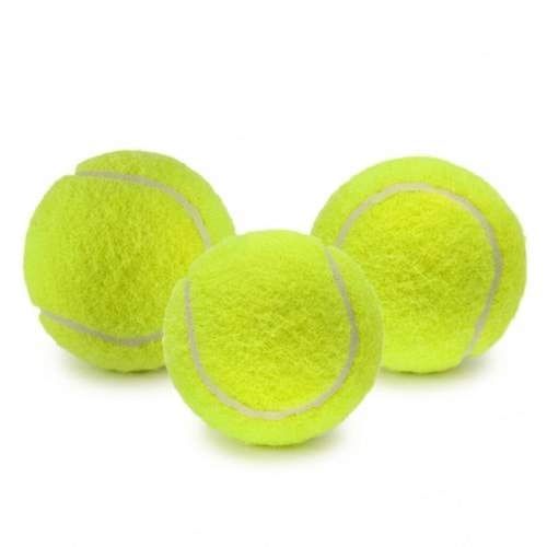 Canda 3’lü Tenis Topu Seti CA-18 Dayanıklı Spor ve Oyun Topu