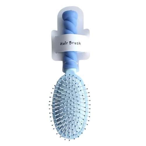 Şekilli Saç Fırçası – 4 Renk Karışık Gönderim (Tek Adet)