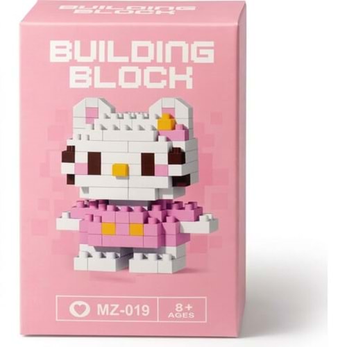 Hello Kitty Brick Game Yapım Oyuncak Blok Seti MZ-019