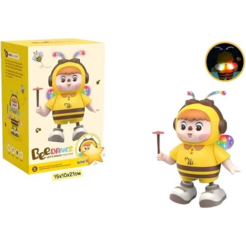 373-67A Dans Eden Arı – Işıklı ve Müzikli Hareketli Oyuncak