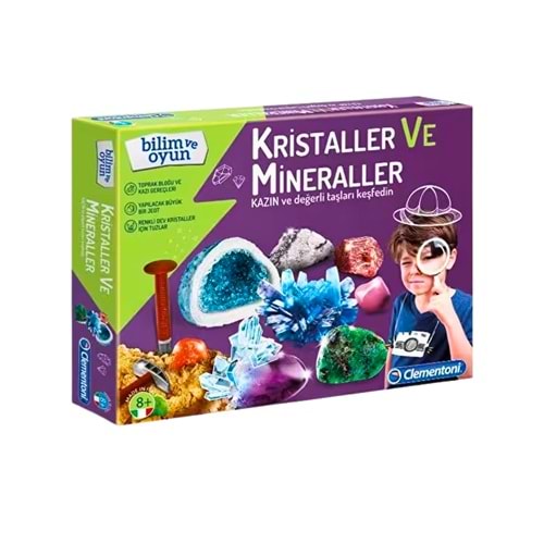 Clementoni Bilim Kristaller ve Mineraller 64964