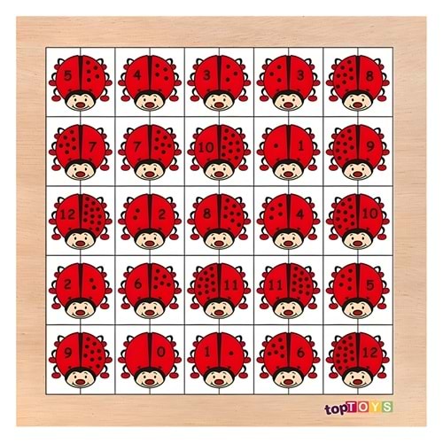 CS-7020/27 RESİMLERİ ŞEKİLLER SIRALA SAYMA OYUNU 7