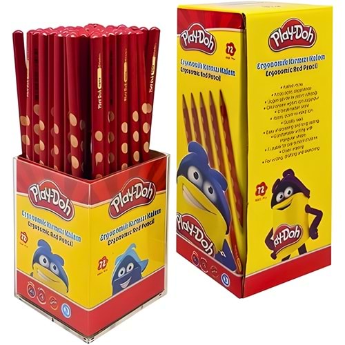 PLAY-DOH OLUKLU KIRMIZI KALEM