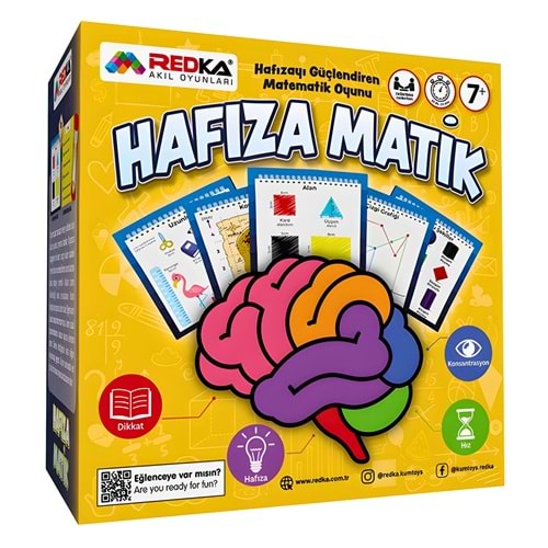 Redka Hafıza Matik – Hafızayı Güçlendiren Matematik Oyunu – 7+ Eğitici Zeka Oyunu