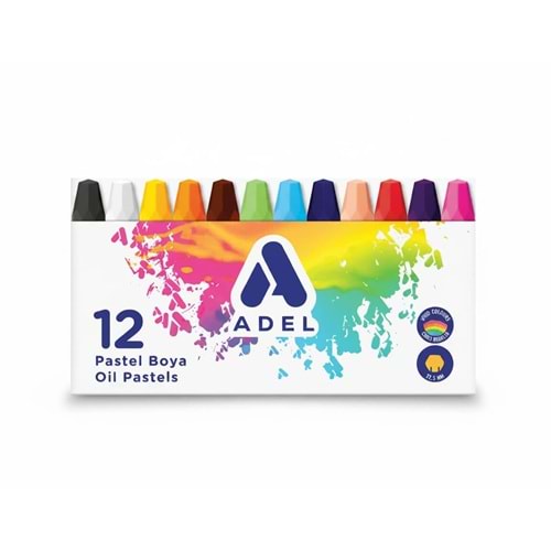 Adel Pastel Boya, 12 Renk Yü