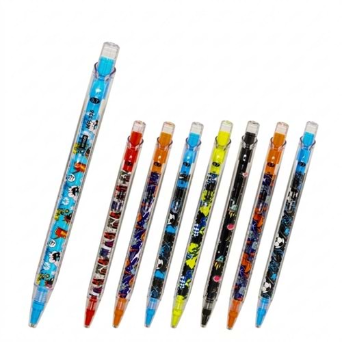 MİKRO MP-336 Spor Temalı Versatil Kalem 0.7 mm | Desenli Çocuk Uçlu Kalemi