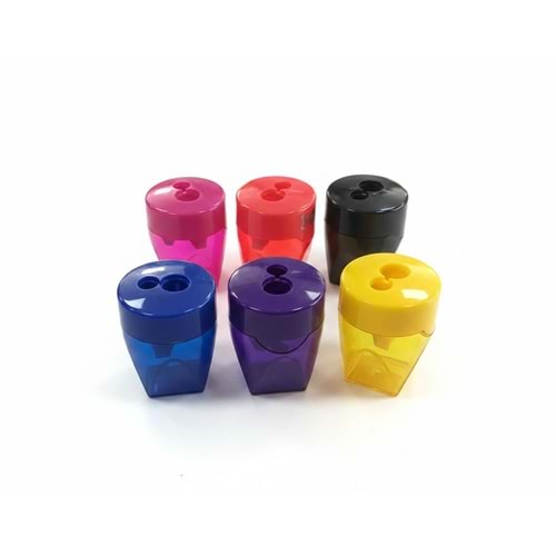 Mikro St. Mk 4006-24 Hazneli Çift Bıçaklı Kalemtıraş