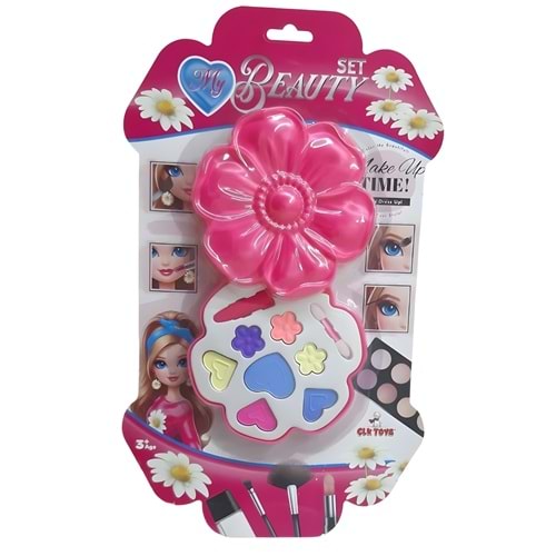 CLK-433 PAPATYA TEKLİ KARTELA MAKYAJ SETİ